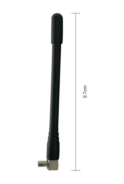 Антенна TS-9 для wi fi роутера с усилением 4dbi. Антенна терминальная для модемов и роутеров. Черная - Фото 2 Антенна TS-9 для wi fi роутера с усилением 4dbi. Антенна терминальная для модемов и роутеров. Черная - изображение 2