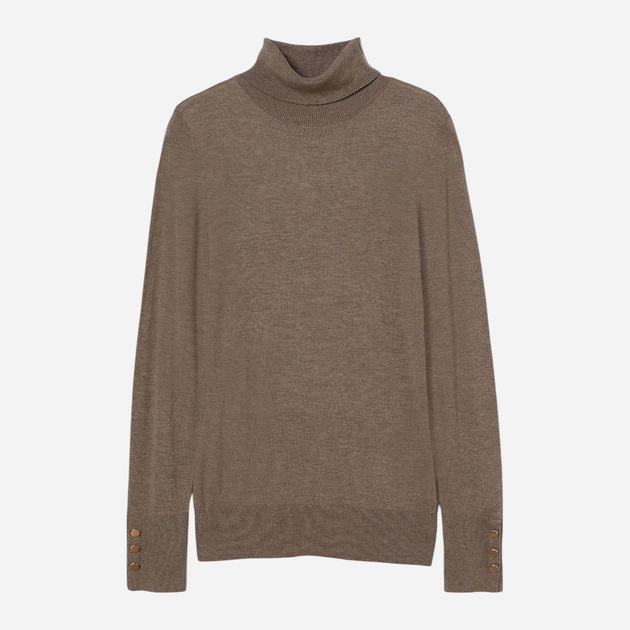 Гольф-водолазка женская H&M 797710006c14 XL Коричневая (KC1000000042584 ...