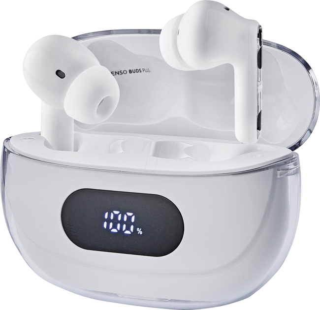 Słuchawki Intenso Buds Plus In-Ear T312AE White (4034303034536) - obraz 3