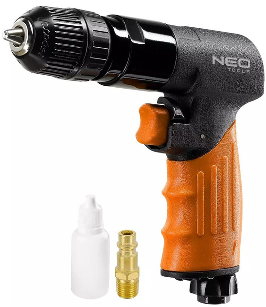 Дриль пневматична пряма NEO Tools 3/8" 1800 RPM 14-026 (5907558442632) - зображення 5