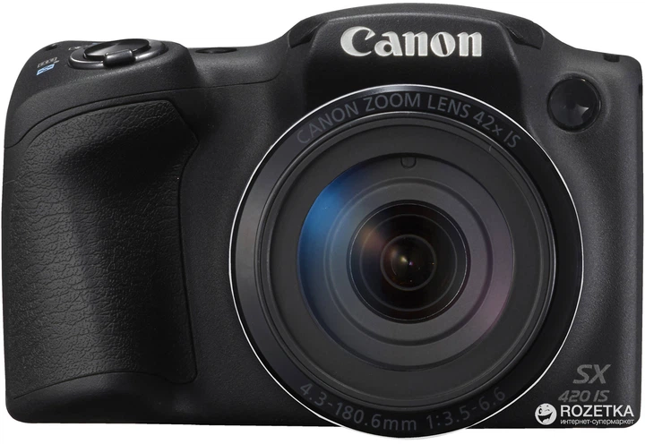 Фотоаппарат Canon PowerShot SX420 IS Black (1068C012AA) купить на