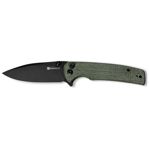 Ніж Sencut Sachse Blackwash Olive Micarta (S21007-2) - изображение 1