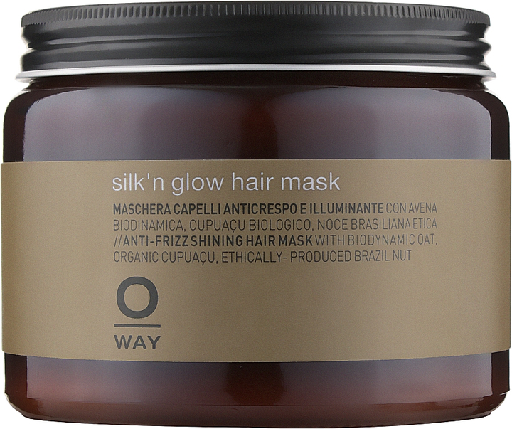 Маска для волосся Oway Silk'N'Glow відновлююча 500 мл (8029352368301) - зображення 1