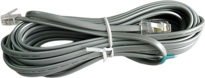 Patchcord Unify MW6/MW8 RJ11/RJ45 6 m Silver (L30250-F600-A594) - obraz 1