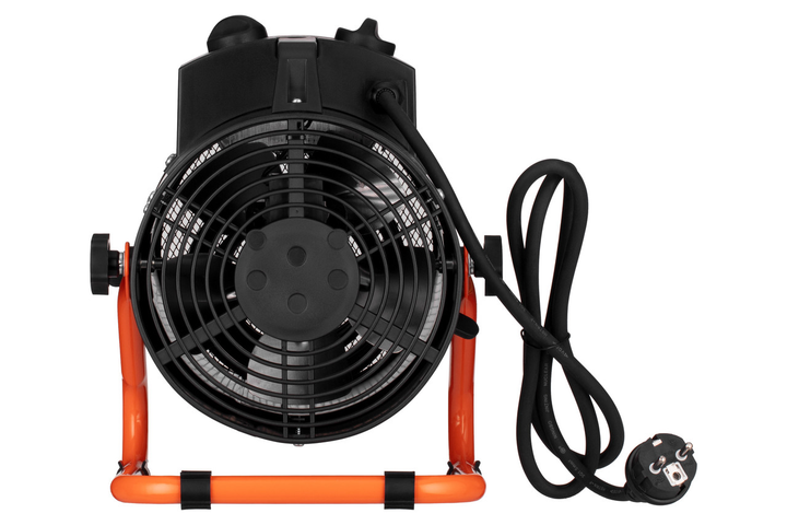 Теплогармата електрична для дому 2E Ceramic AHT3000 3 кВт 30 м² black S - зображення 2