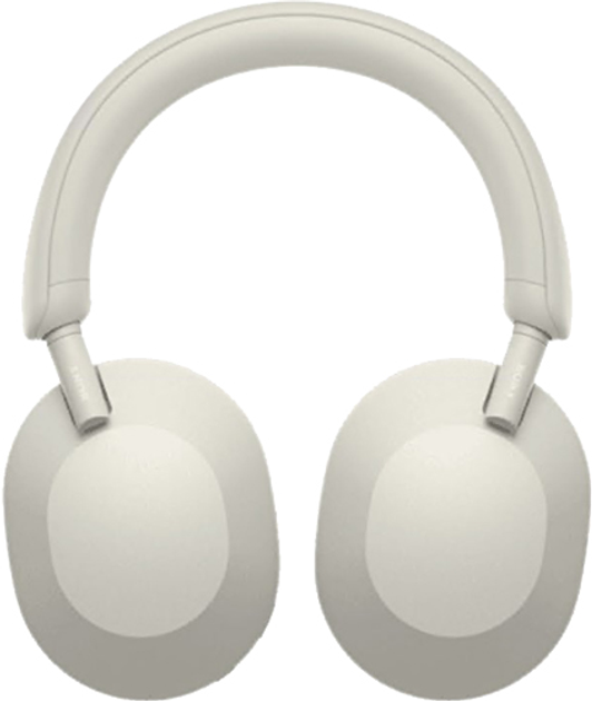 Słuchawki Sony WH-1000XM5 Silver (WH1000XM5S.CE7) - obraz 4