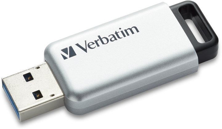 Флеш пам'ять USB Verbatim Secure Pro with 256 AES 16 ГБ USB 3.2 Gen 1 (23942986645) - зображення 2