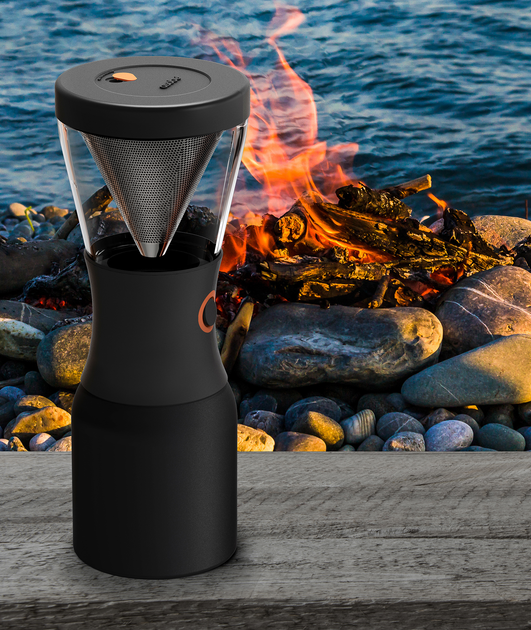 Zestaw do parzenia kawy Asobu Cold Brew 1 L z termosem Black (KB900 BLACK/BLACK) - obraz 19