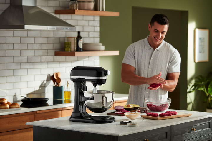 Maszyna kuchenna KitchenAid Heavy Duty 5.2 L 5KSM55SXXEOB ze składanym blokiem Black (5413184802028) - obraz 12