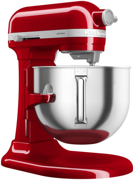 Кухонна машина KitchenAid Artisan 5KSM70SHXEER з підйомною чашею Red (8003437630675) - зображення 3