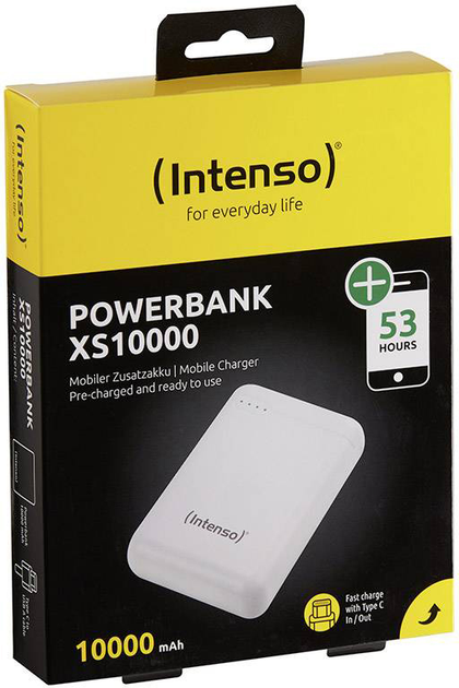 УМБ Intenso XS10000 10000 mAh White (PB930395) - зображення 5