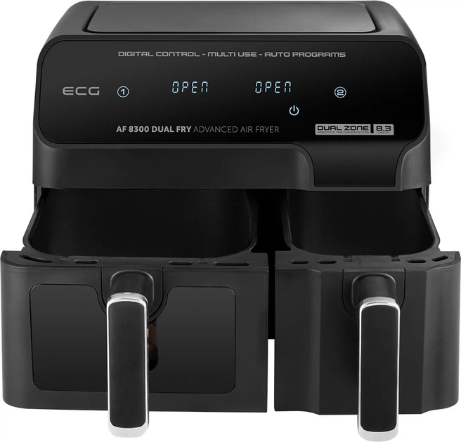 Мультипечь аэрогриль с двумя варочными камерами ECG AF 8300 Dual Fry - изображение 9