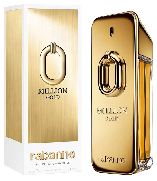 Парфумована вода для чоловіків Paco Rabanne Million Gold Intense 200 мл (3349668630356) - зображення 1