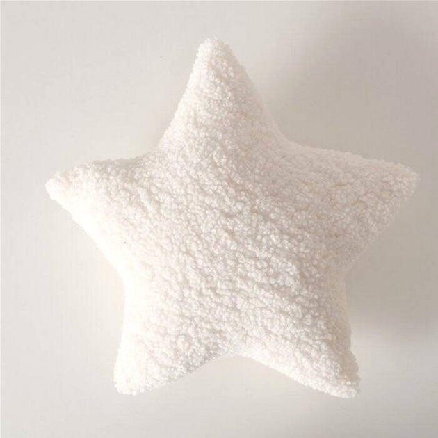Подушка boucle Boltze Home Liora у формі зірки 38 x 38 см (4066076416059) - зображення 4