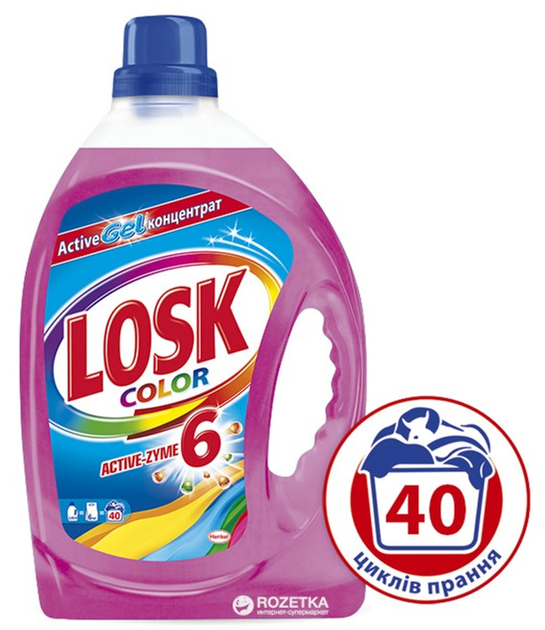 Гель для стирки Losk Колор 2.92 л (9000100920278) – фото, отзывы ...
