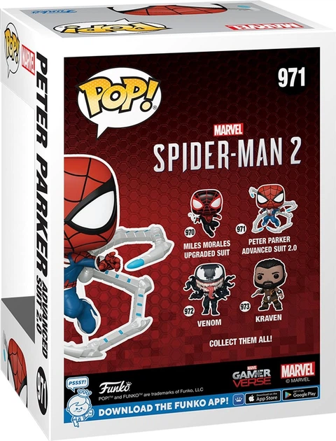 Фигурка Funko POP Games: Spider-Man 2 - Peter Parker Suit