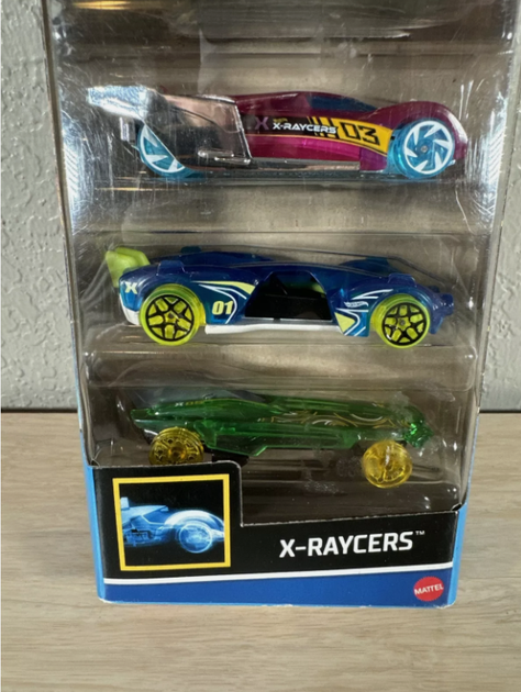 Набор базовые машинки Хот Вилс 5 шт Hot Wheels 5-Pack X-Raycers