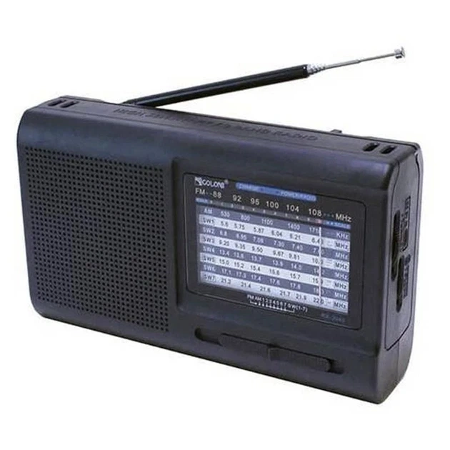 Радиоприемник аккумуляторный Golon RX-3040 FM/AM/SW Black (7_01291) - Фото 1 Радиоприемник аккумуляторный Golon RX-3040 FM/AM/SW Black (7_01291) - изображение 1