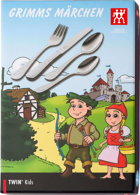 Zestaw dziecięcy Zwilling Kids Baśnie braci Grimm 4 szt (4009839204180) - obraz 3