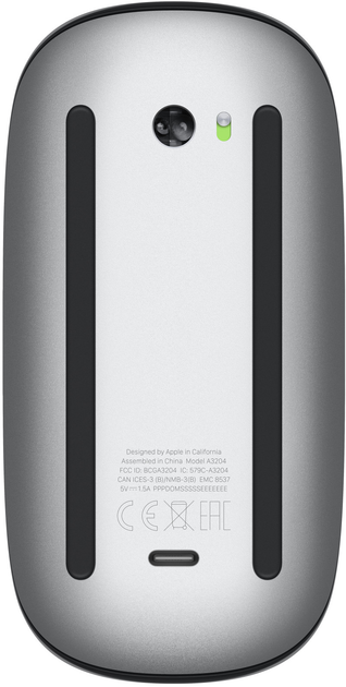 Мышь Apple Magic Mouse Multi-Touch Surface Bluetooth Black (MXK63ZM/A) - изображение 4