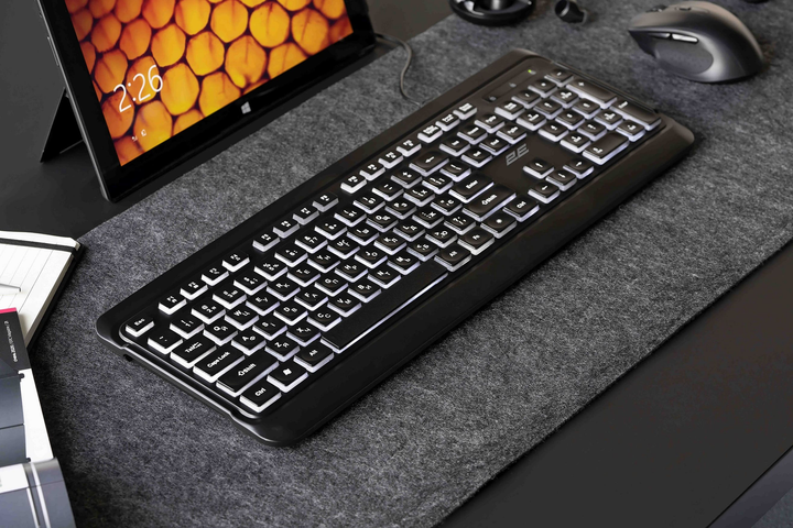Клавіатура дротова 2E KS120 USB Black (2E-KS120UB_UA) - зображення 9