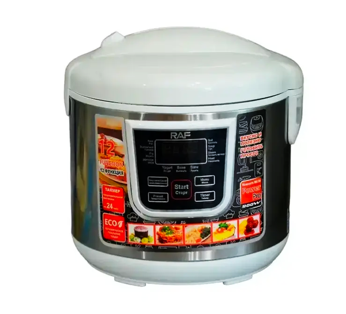 Мультиварка 12 програм 6 л 900W RAF TM166 - изображение 4