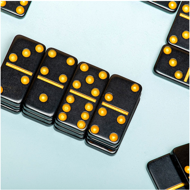 Настільна гра Gentlemen's Hardware Dominoes Double Six (0840214800108) - зображення 4