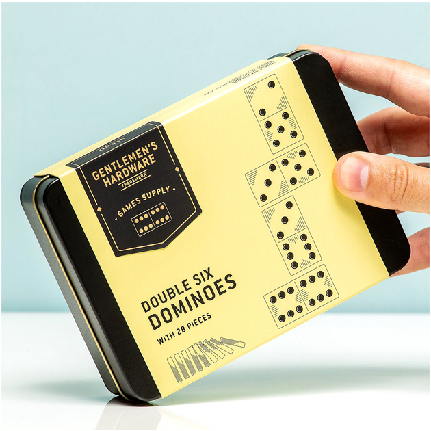 Настільна гра Gentlemen's Hardware Dominoes Double Six (0840214800108) - зображення 5