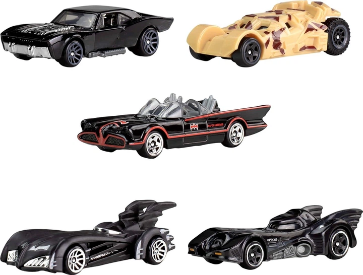Коллекционный набор машинок Hot Wheels Batman 85th Anniversary