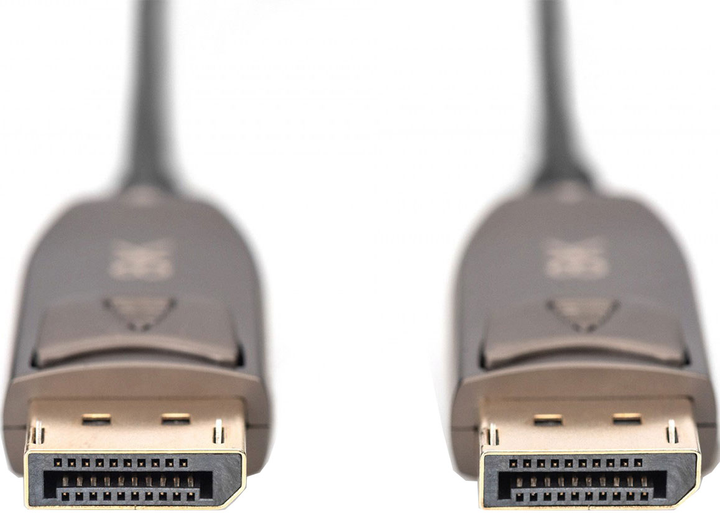 Гібридний оптоволоконний кабель Digitus DisplayPort AOC UHD 8K Black 15 м (4016032467083) - зображення 2