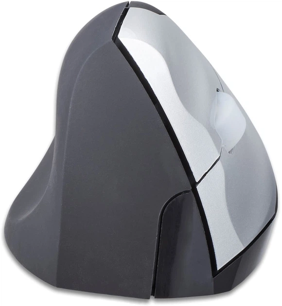 Миша BakkerElkhuizen Handshake Wireless Black/Silver (BNESRMLW) - зображення 3