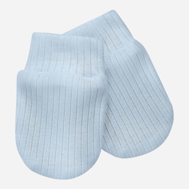 Дитячі царапки Pinokio Lovely Day Babyblue Mittens 56 см Blue Stripe (5901033311765) - зображення 1