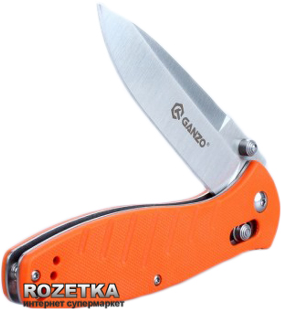 Кишеньковий ніж Ganzo G738 Orange (G738-OR) - зображення 2