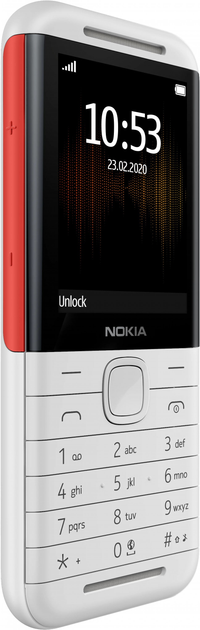 Telefon komórkowy Nokia 5310 TA-1603 (2024) DualSim White/Red (286954479) - obraz 3