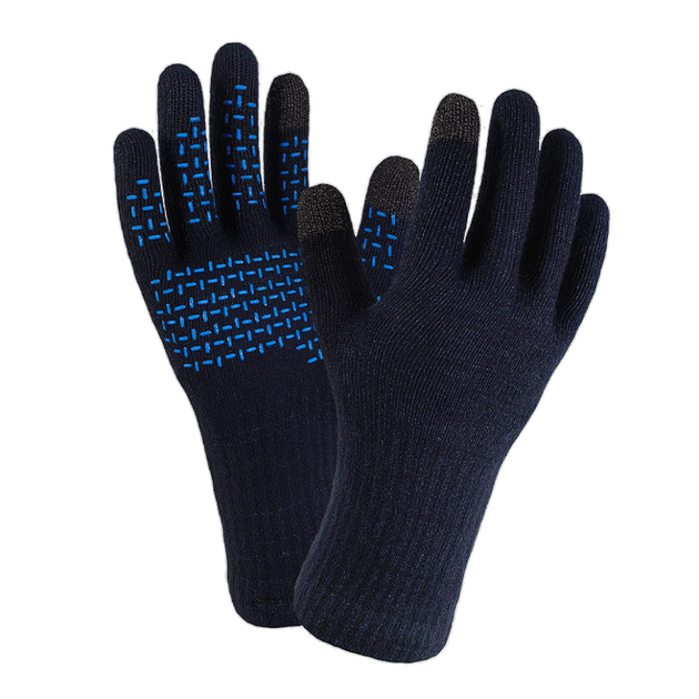 Перчатки водонепроникні Dexshell ThermFit 3.0 Gloves, темно-блакитні, розмір S DG12402HTB-S - зображення 1