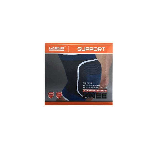Наколінник захисний LiveUP KNEE SUPPORT синій L/XL LS5706-LXL - зображення 2