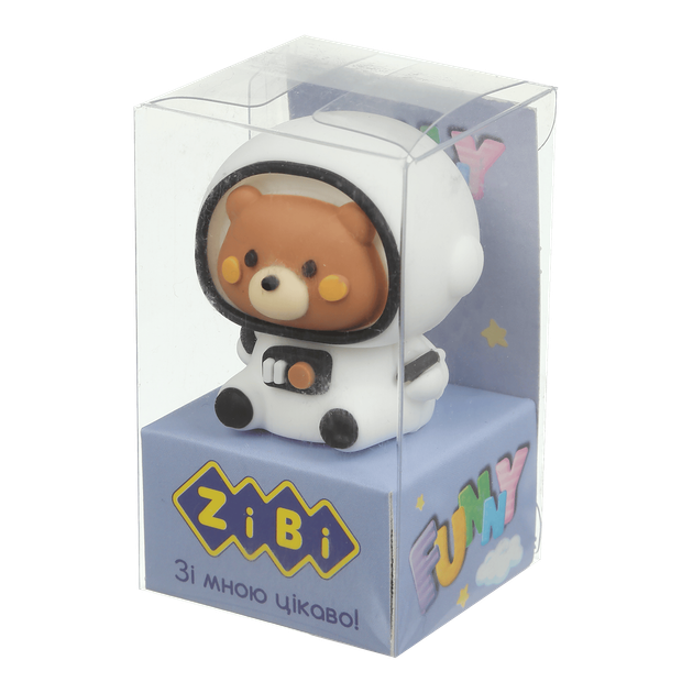 Гумка - фігурка ZiBi Space Team 60х35х32 мм 3 шт (ZB.5425.3) - зображення 4