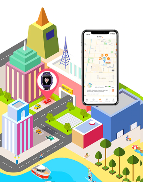 Смарт часы-телефон детские Wonlex KT22 4G камера прослушка геозона WI-FI GPS SIM Black (17004) - изображение 11