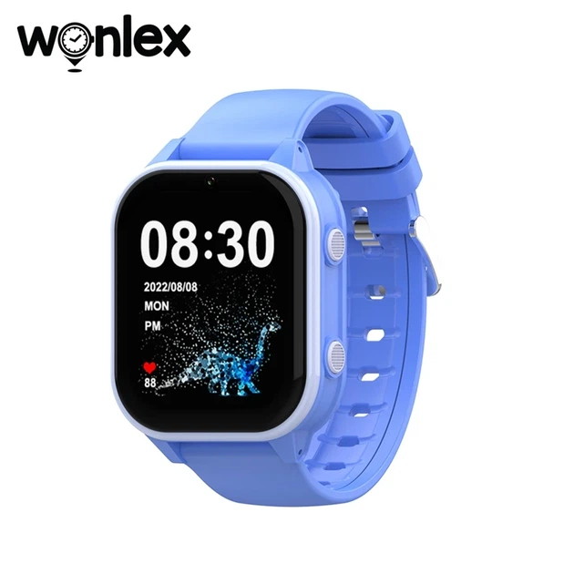 Смарт-часы детские Wonlex KT19 RPO 4G с камерой WI-FI GPS SIM-карта Blue (16994) - Фото 2 Смарт-часы детские Wonlex KT19 RPO 4G с камерой WI-FI GPS SIM-карта Blue (16994) - изображение 2
