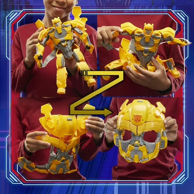 Zestaw zabawek Hasbro TRANSFORMERS ONE Maska Figurka Bumblebee (5010996196057) - obraz 5