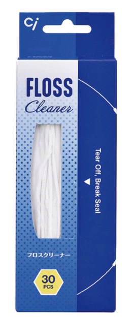 洋楽 CRICET / Flossin Зубна нитка супер-флос Ci medical Ci Floss Cleaner Без фтору 30 шт