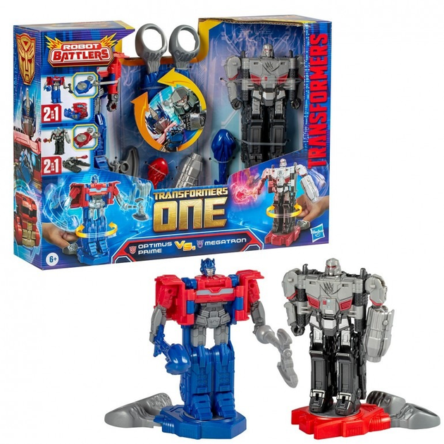 Набір іграшковий Hasbro Transformers Оптимус Прайм проти Мегатрона (5010996215086) - зображення 2