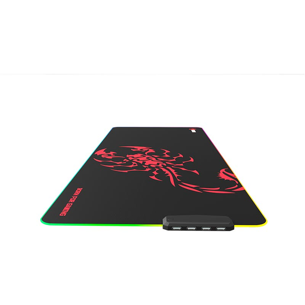 Килимок для миші MARVO MG011 RGB Gaming Mouse Pad 80х30см Чорний - зображення 3