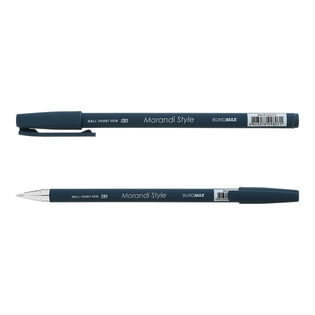 Набор шариковых ручек Buromax Morandi Style 0.5 мм синие 4 шт (BM.8122-01.4) - Фото 4 Набор шариковых ручек Buromax Morandi Style 0.5 мм синие 4 шт (BM.8122-01.4) - изображение 4