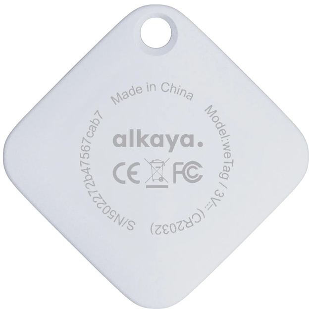 Набір з 2 трекерів alkaya A-Tag GPS White (GT-80004) - зображення 4