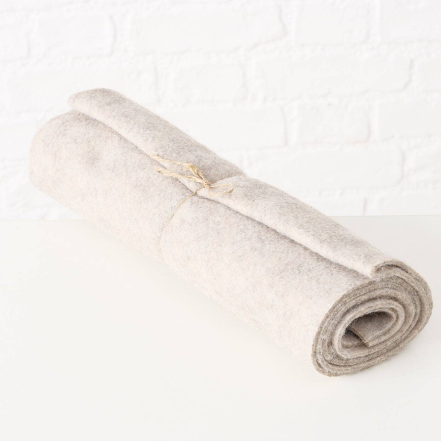 Скатертина Boltze Home з повсті 150 x 37 см Тауп (5902973443516) - зображення 3