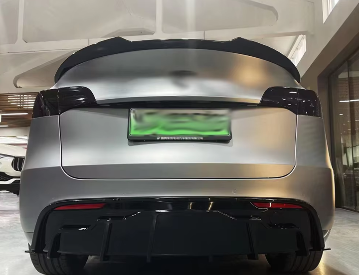 Спойлер Tesla Model Y стиль Balbe черный глянцевый ABS-пластик (2020-...) - Фото 6 Спойлер Tesla Model Y стиль Balbe черный глянцевый ABS-пластик (2020-...) - изображение 6