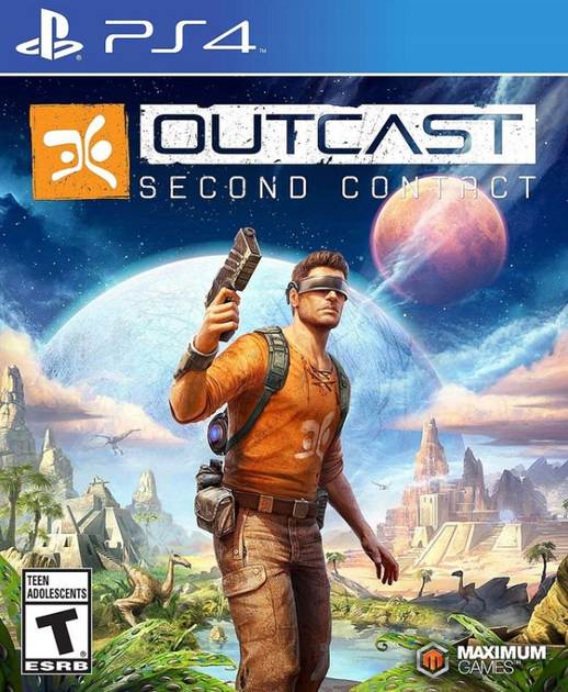 Gra PS4 Outcast – Second Contact FR (płyta Blu-ray) (3499550356618) - obraz 1