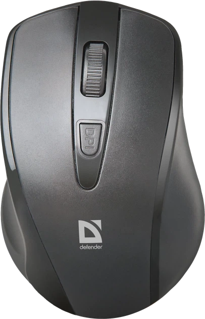 Мышь Defender Datum MM-265 Wireless Black (52265) - Фото 1 Мышь Defender Datum MM-265 Wireless Black (52265) - изображение 1