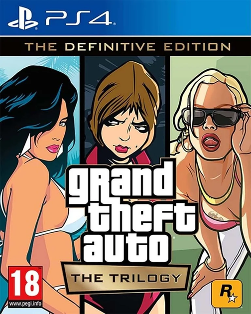 Gra PS4 Grand Theft Auto The Trilogy The Definitive Edition (płyta Blu-ray) (5026555430791) - obraz 1